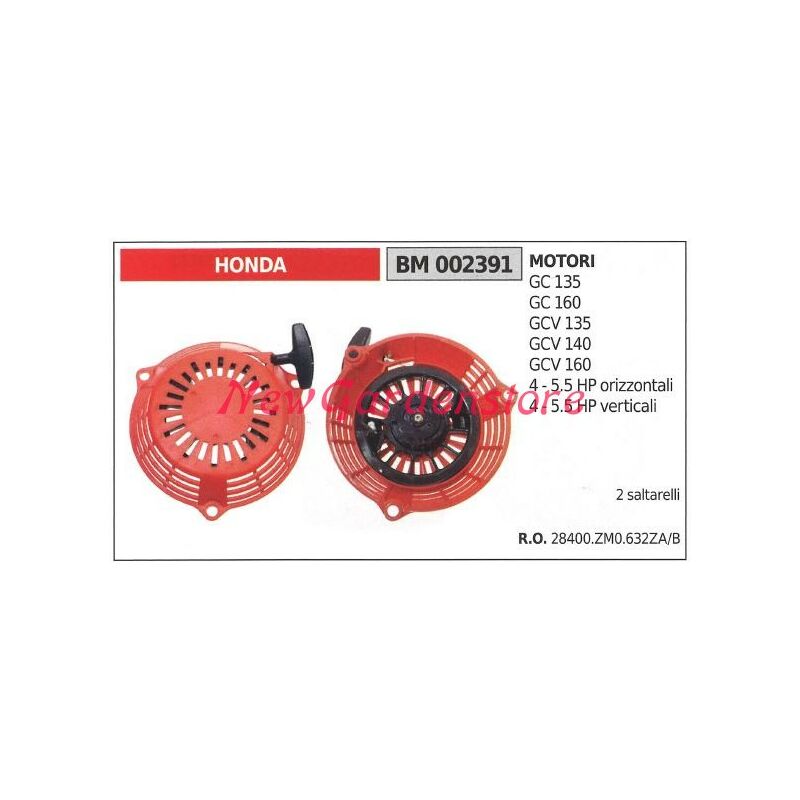 foto del prodotto messa in moto honda motore tagliaerba rasaerba tosaerba gc 135 160 002391 28400.zm0.632za b