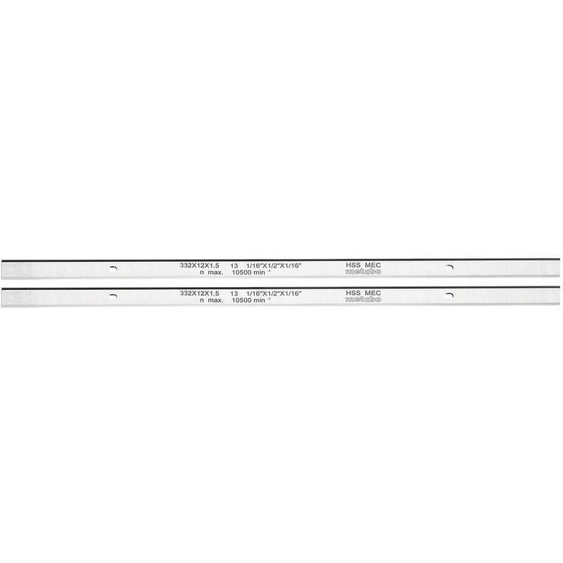 foto del prodotto metabo 2 lame hss per pialle, dh 330 316 0911063549 