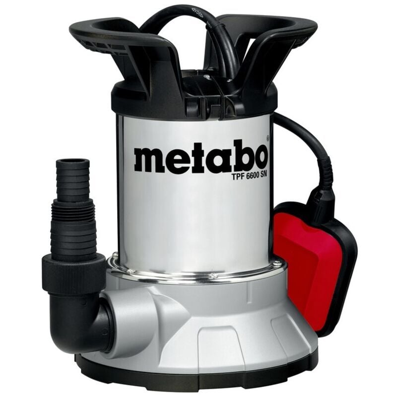 foto del prodotto metabo 250660006 tpf 6600 sn pompa ad immersione 6600 l/h 6 m