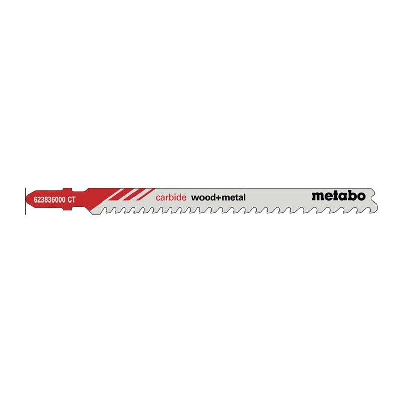 foto del prodotto metabo 3 lames de scie sauteuse pouces carbure bois m tal pouces 108 3,5 5mm hm 623836000 