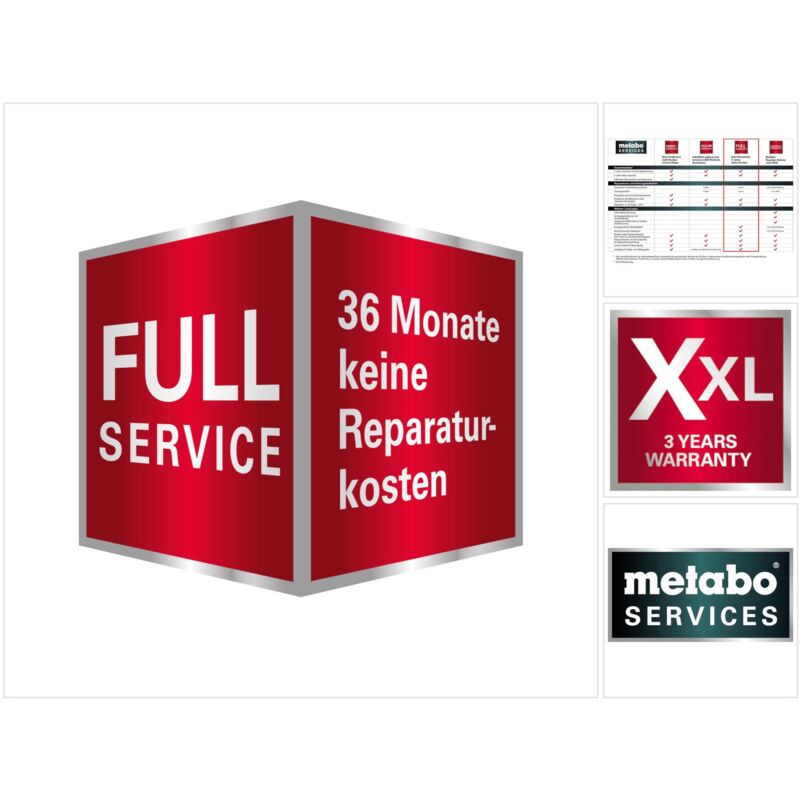 foto del prodotto metabo 3 year full service code card 144207110 gruppo di prezzo 3