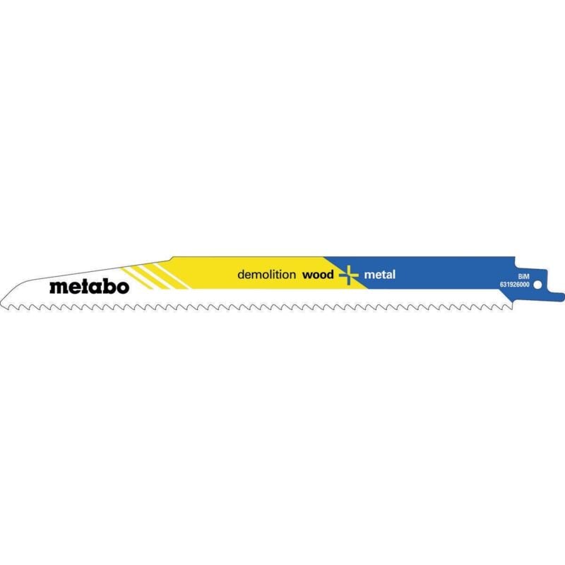 foto del prodotto metabo 5 lame per sega universale bim demolizione legno metallo 225 x 1,6 mm