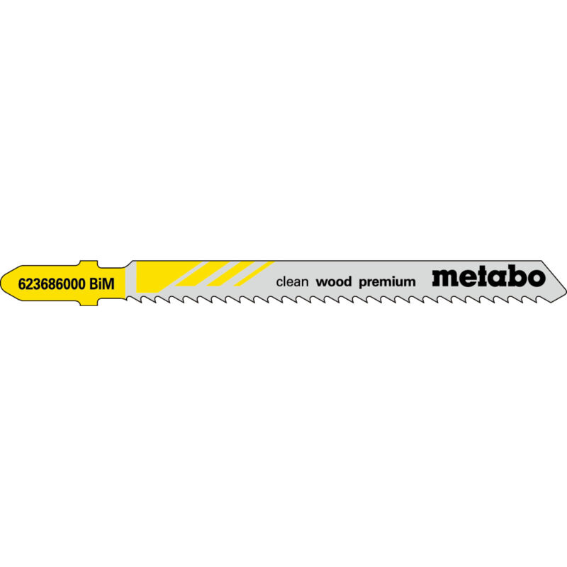 foto del prodotto metabo 5 lame per seghetto alternativo 74 2,5 mm bim per seghetto alternativo