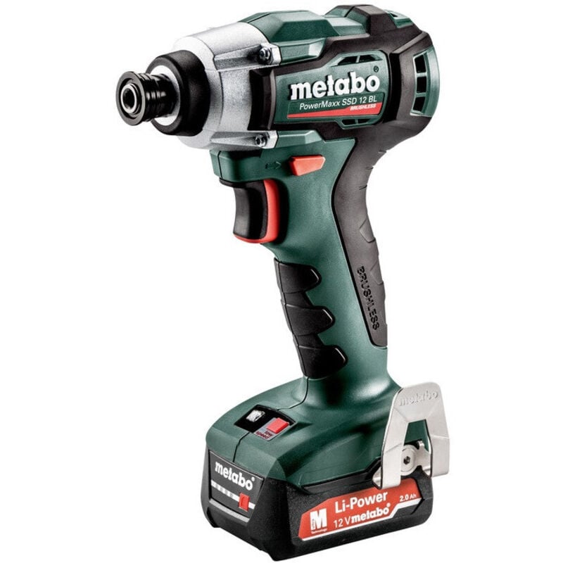 foto del prodotto metabo 601115500 visseuse chocs powermaxx ssd 12 bl 12v lipower 2x2ah 140nm