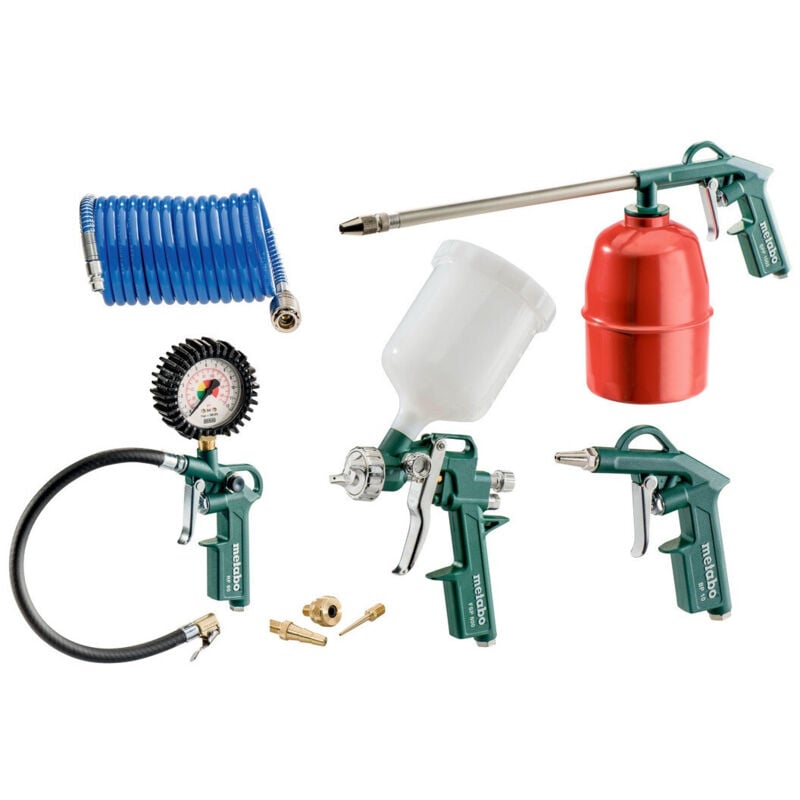 foto del prodotto metabo 601586000 set d outils pneumatiques lpz 7 set pour compresseur air