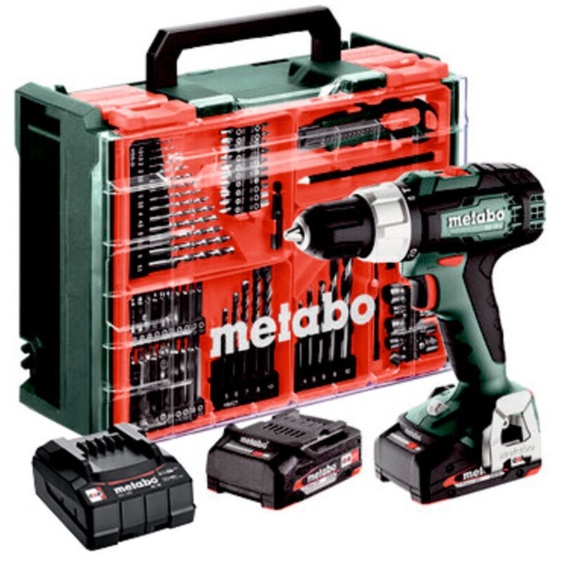 foto del prodotto metabo - 614053710 perceuse à percussion sans fil sb 18 l set 18v lipower 2x2ah 60nm