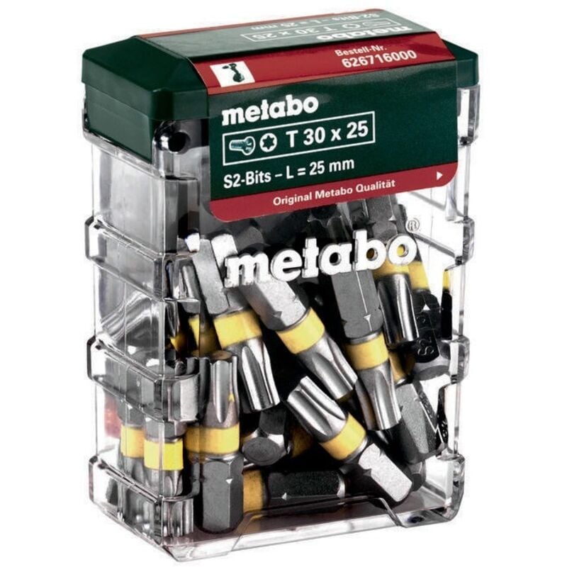 foto del prodotto metabo 626716000 kit inserti 25 parti