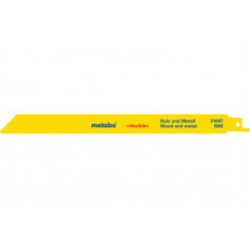 foto del prodotto metabo 631495000 5 lame per seghe frontali legno metallo225 5 pz.