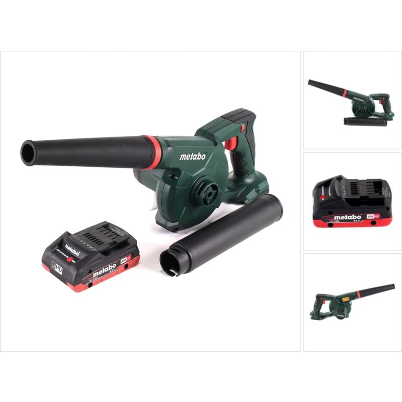 foto del prodotto metabo ag 18 soffiatore a batteria 18 v 1x batteria lihd 4,0 ah senza caricabatterie