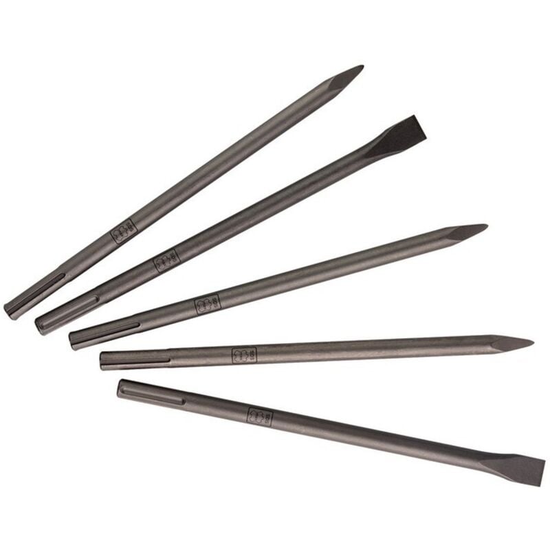 foto del prodotto metabo - assortimento di scalpelli sds-max accessori per martello