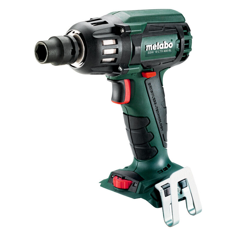 foto del prodotto metabo avvitatore a impulsi a batteria ssw 18 ltx 400 bl senza batteria senza caricatore in x