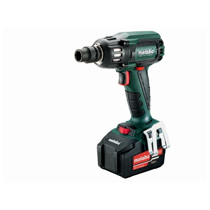 foto del prodotto metabo azionamento a percussione ssw 18 ltx 400 bl 2 x 4,0 ah li power, asc 55, valigetta 602205500