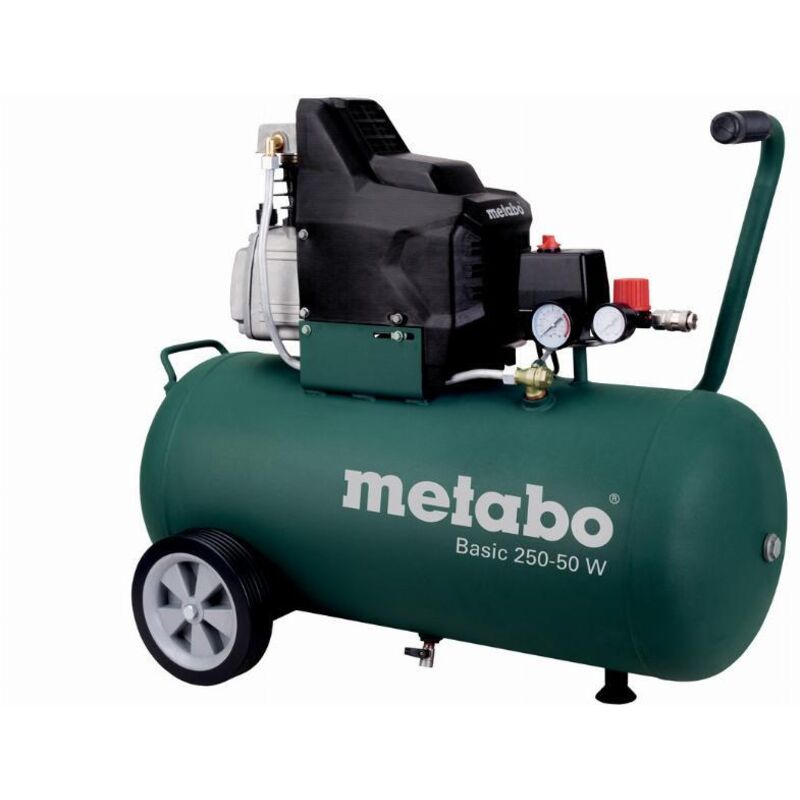 foto del prodotto metabo basic 250 50 w compressore d aria dede aria 1500 w 200 l min corrente alterna