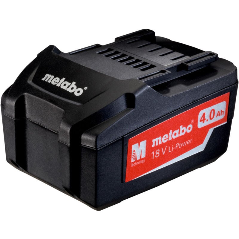 foto del prodotto metabo batteria 18 v, 4,0 ah ricaricabile li power
