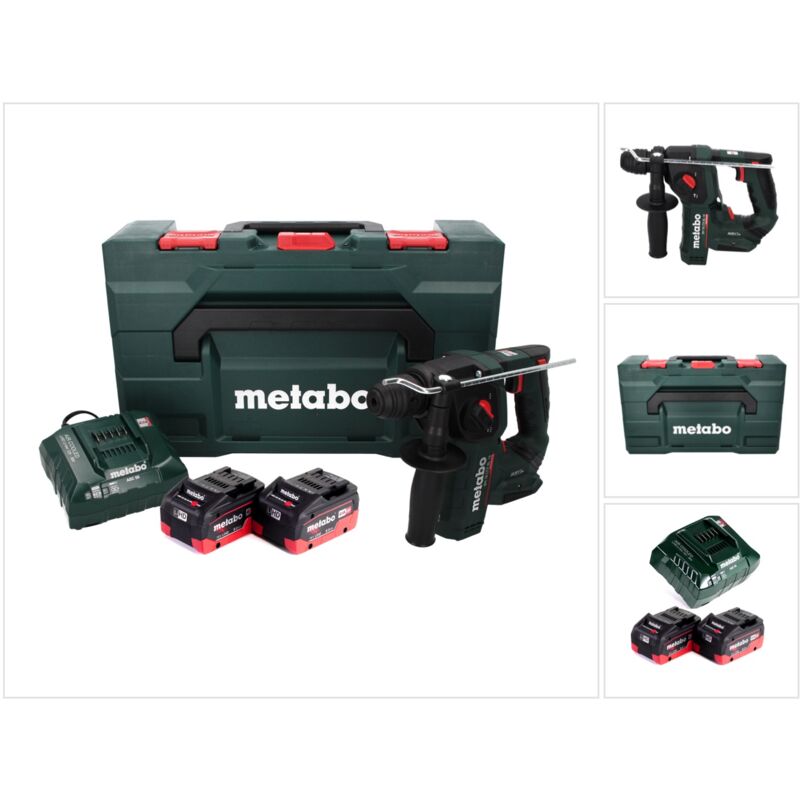 immagine 0 del prodotto metabo bh 18 ltx bl 16 tassellatore a batteria 18v 1.3 j sds plus 600324840 2x batterie 8,0 ah caricabatterie valigetta x