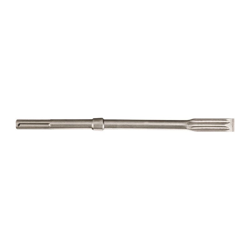 foto del prodotto metabo burin plat professionnel premium sds max longueur totale 400mm largeur 25mm