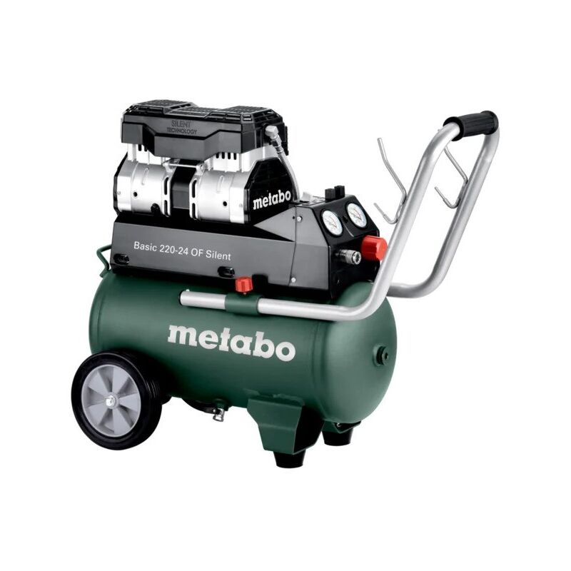 foto del prodotto metabo compressore basic 220 24 of silent 601593000 
