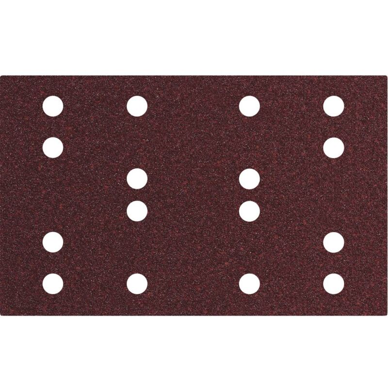 foto del prodotto metabo fogli di colla per adesione 80 x 133 mm, p 120, 16 fori, con adesivo in velcro sra 635194000