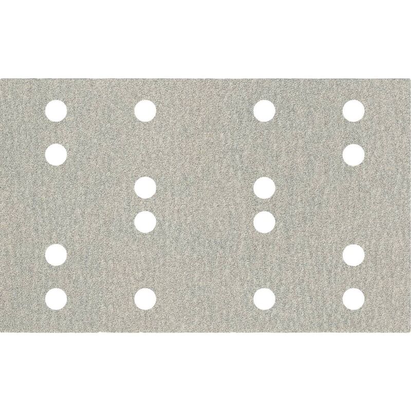 foto del prodotto metabo fogli di colla per adesione 80 x 133 mm, p 180, 16 fori, con adesivo in velcro sra 635202000