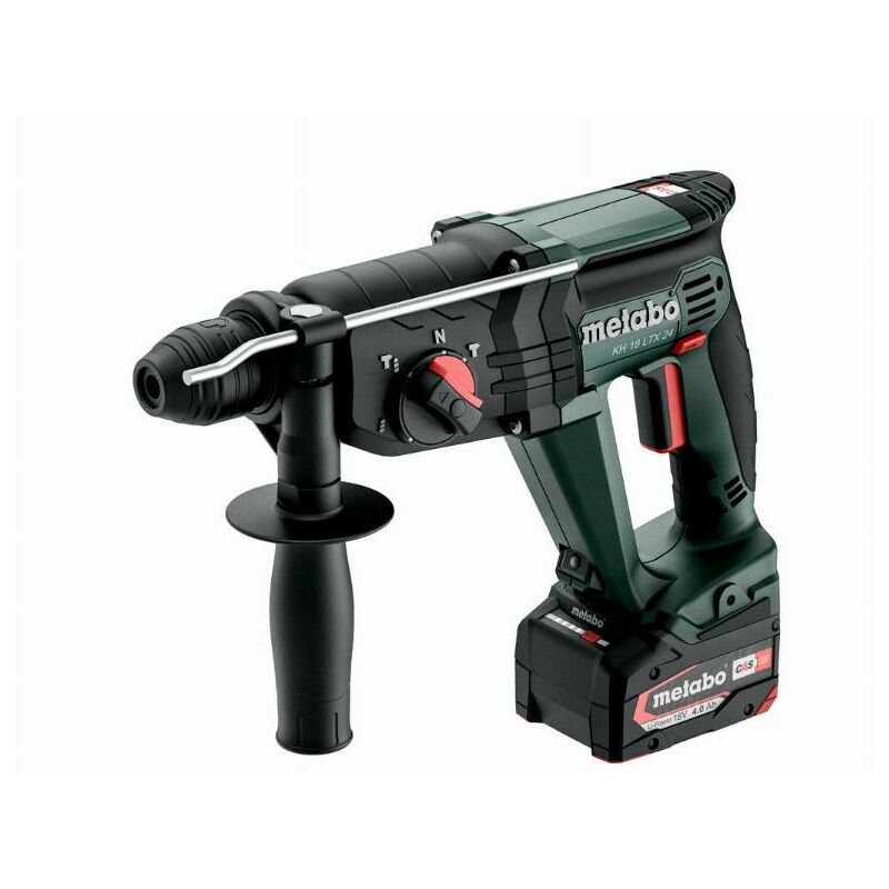 foto del prodotto metabo kh 18 ltx 24 2 batterie 4,0 ah, caricabatterie 601712510a