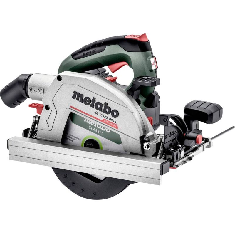 foto del prodotto metabo ks 18 ltx 66 bl sega circolare a batteria profondit di taglio max. 90 66 mm senza batteria 18 v