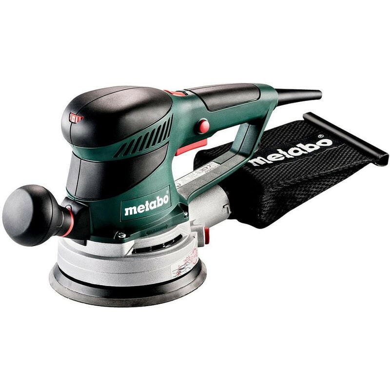 foto del prodotto metabo levigatrice eccentrica 150 mm 350 w cerchio di oscillazione 2,8 6,2 mm con custodia metaloc sxe 450 turbotec