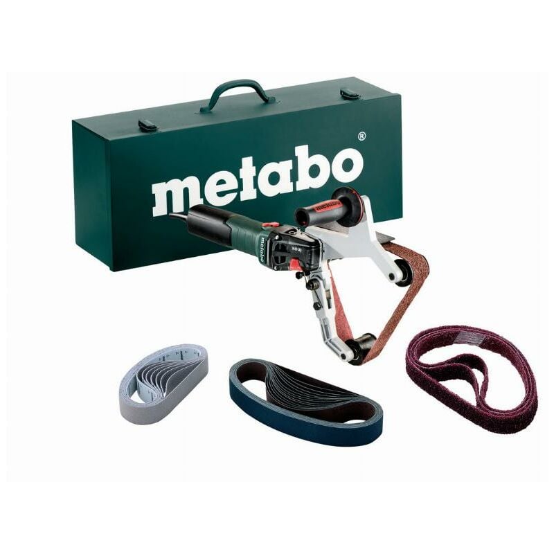 foto del prodotto metabo levigatrice per tubi rbe 15 180 set con accessori 602243500