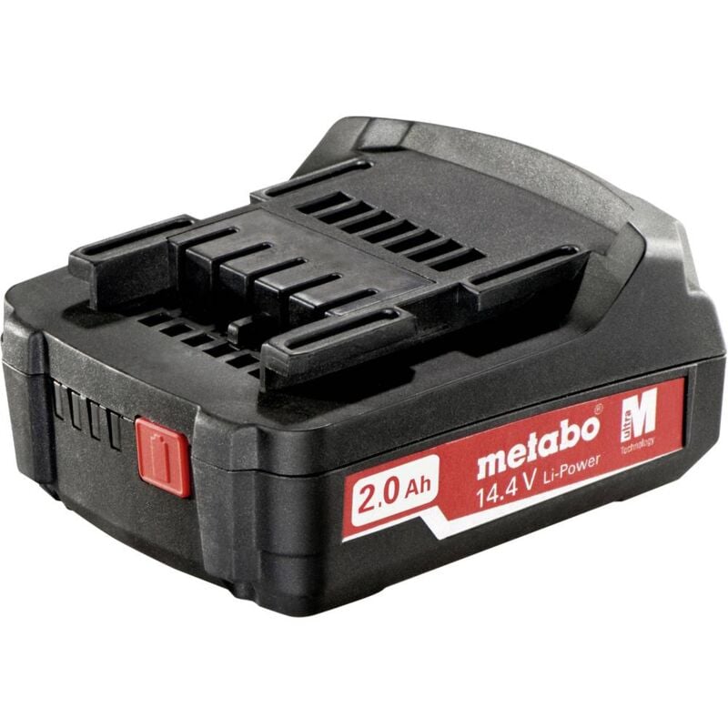 foto del prodotto metabo li power akkupack 14,4 v 2,0 ah air cooled 625595000 batteria per elettroutensile 14.4 v 2 ah li ion