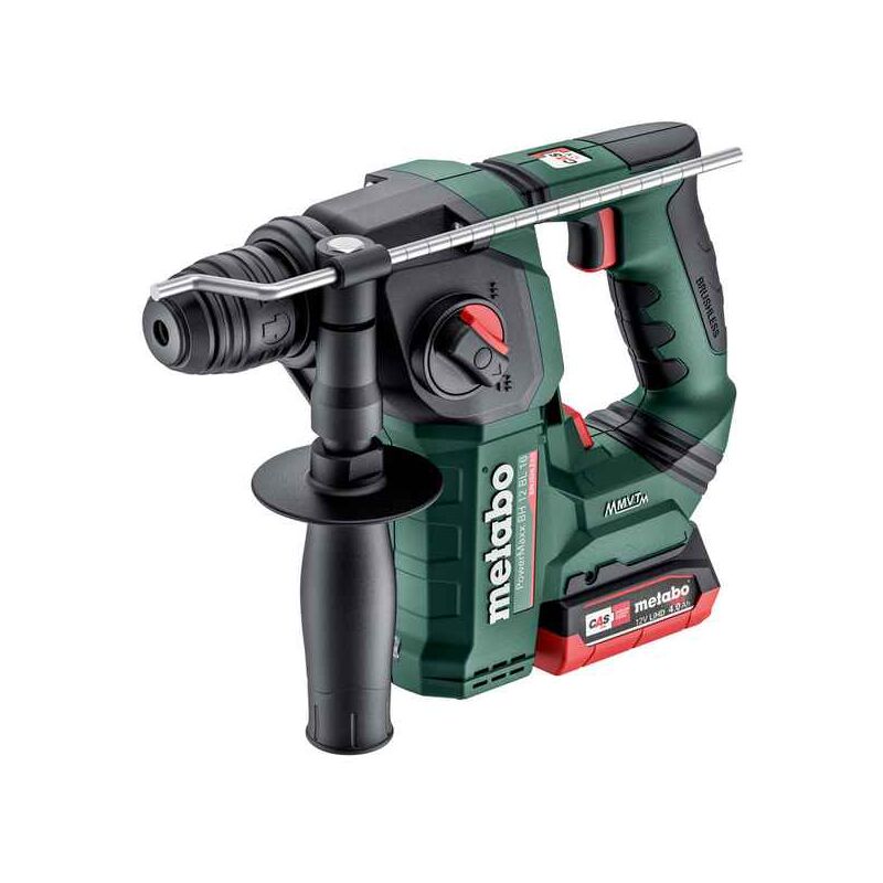 foto del prodotto metabo martello perforatore powermaxx bh 12 bl 16 12 v 2 x 4,0 ah lihd, asc 55 x