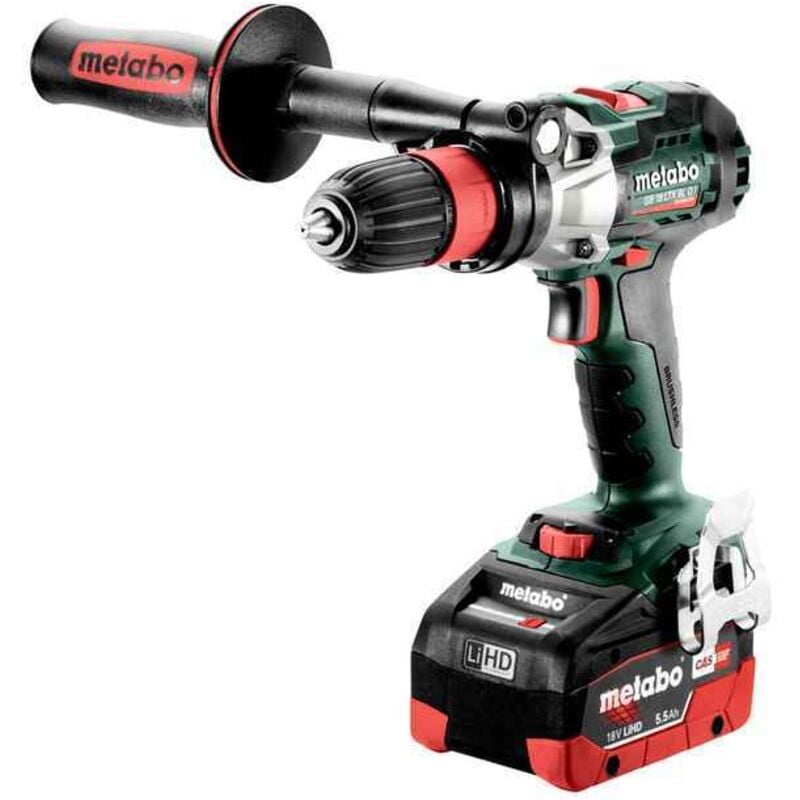 foto del prodotto metabo - maschiatrice gb 18 ltx bl q i con 2 mandrini 2x5,5 ah+asc 145