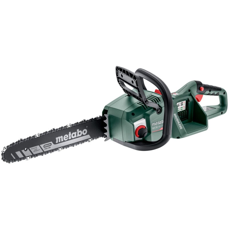 foto del prodotto metabo motosega a batteria ms 36 18 ltx bl 40 senza batteria e caricatore in scatola