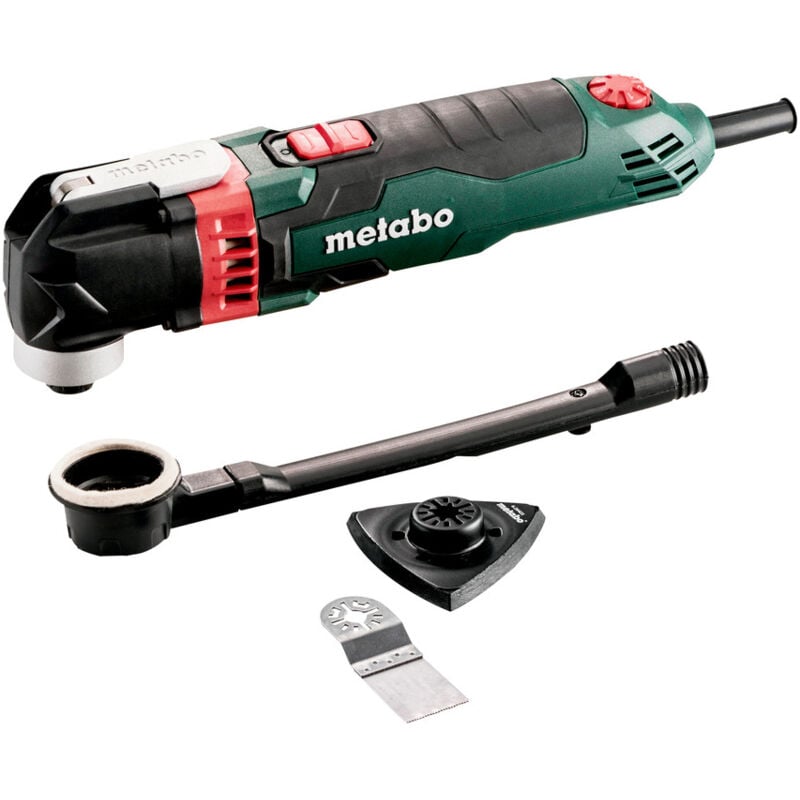 foto del prodotto metabo multitool mt400 quick, 400w ois starlock in scatola
