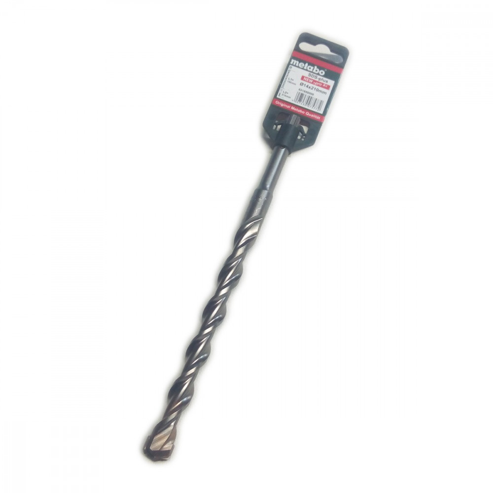 foto del prodotto metabo punta sds plus da 14 per muro cemento calcestruzzo, diametro 14x950x1000mm