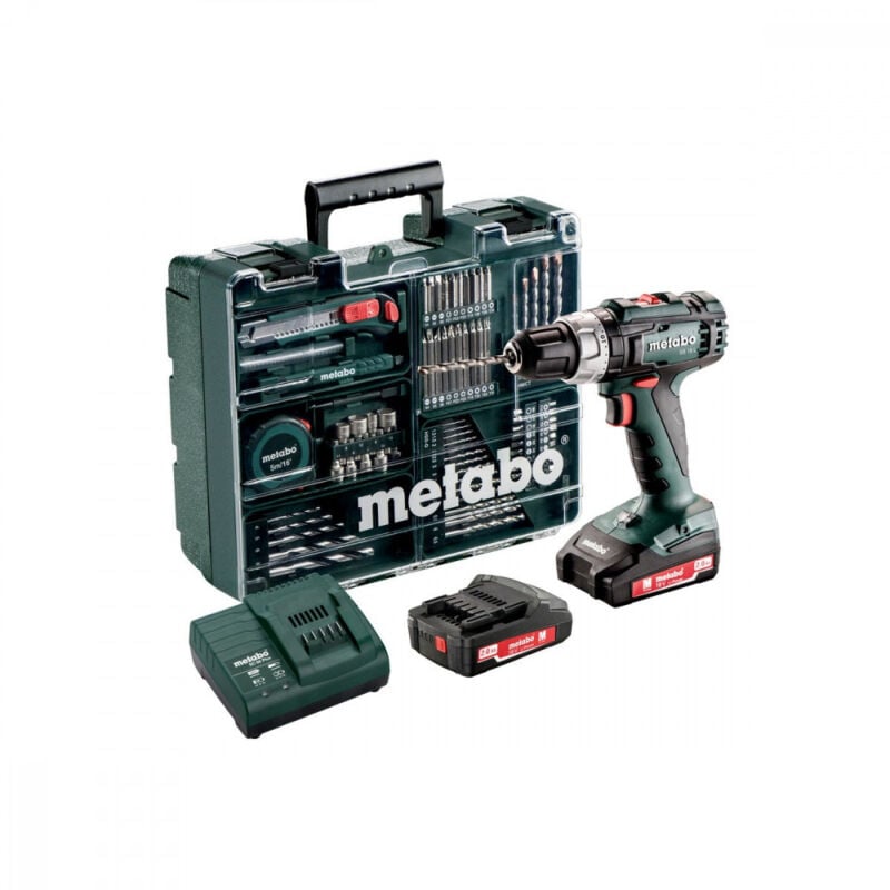foto del prodotto metabo sb 18 l set trapano avvitatore a percussione