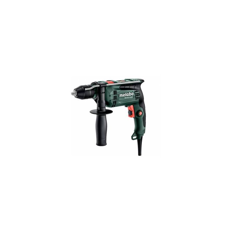 foto del prodotto metabo sbe 650 set trapano a percussione a batteria impuls mandrino autoserrante