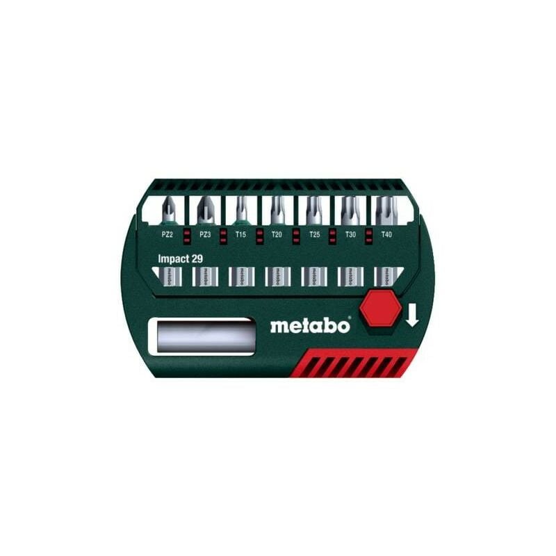foto del prodotto metabo scatola di punte impact 8 pezzi 628849000 