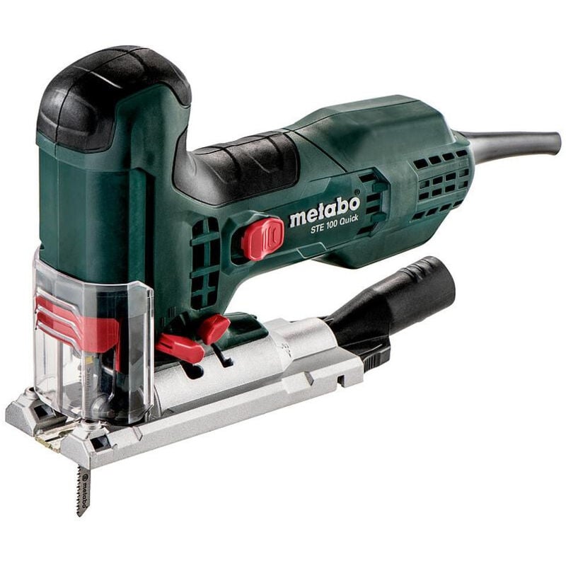 foto del prodotto metabo seghetto alternativo ste 100 quick 710w valigetta di trasporto 601100500