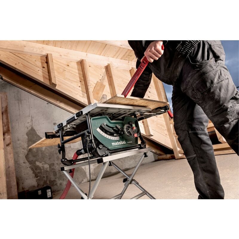 foto del prodotto metabo seghetto circolare da banco ts 254 m set 691154000 