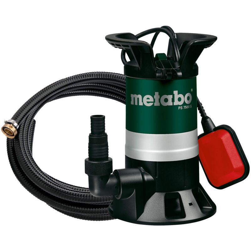 foto del prodotto metabo set di pompe sommerse per acque reflue ps 7500 s 690864000 in scatola