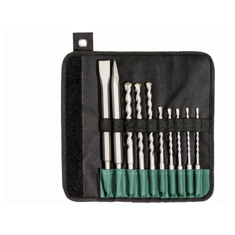 foto del prodotto metabo set di punte e scalpelli sds plus sp 10 pezzi 630824000
