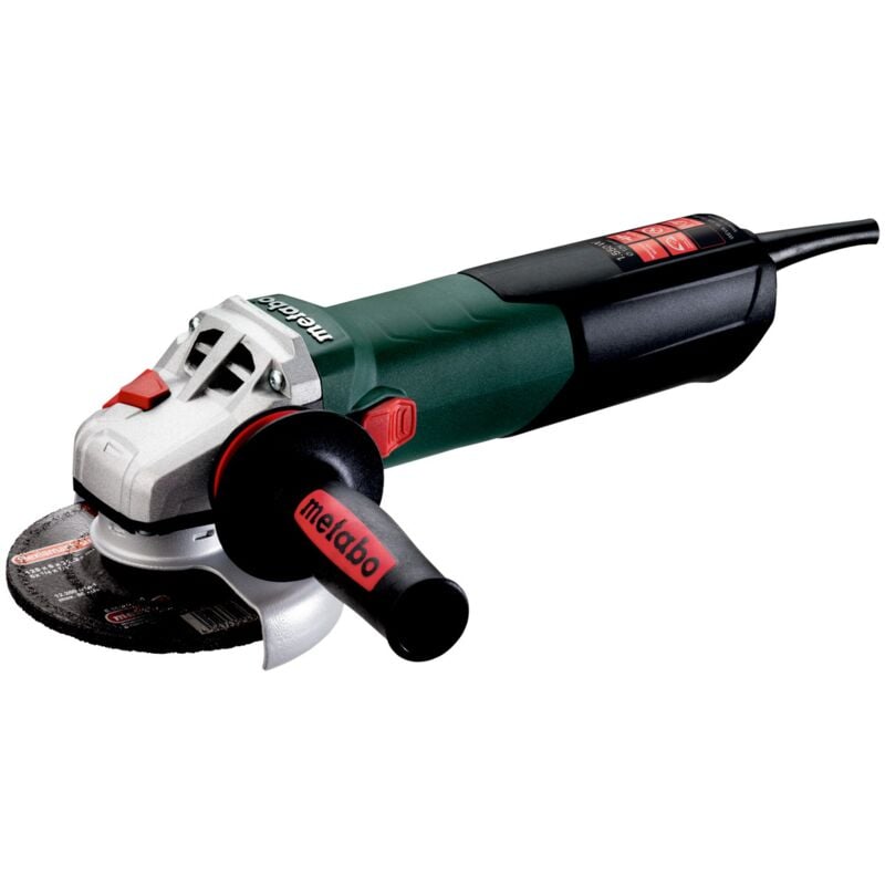 foto del prodotto metabo smerigliatrice 125mm weva 15 125 quick 1500w