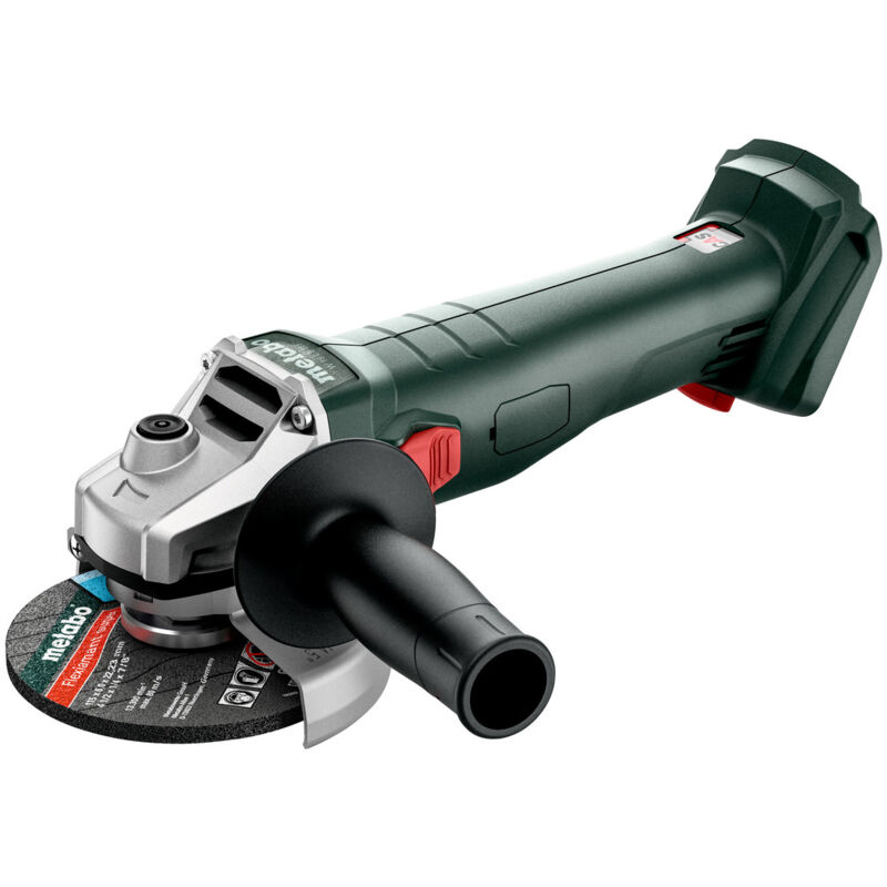 foto del prodotto metabo smerigliatrice angolare a batteria w 18 l 9 115 senza batteria e caricabatterie in scatola
