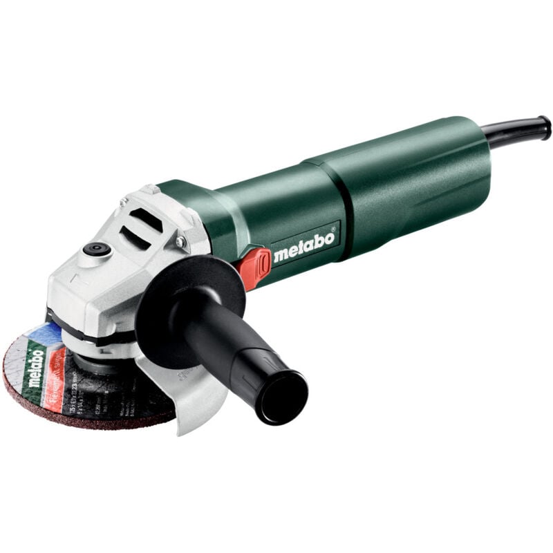 foto del prodotto metabo smerigliatrice angolare w 1100 125 in scatola