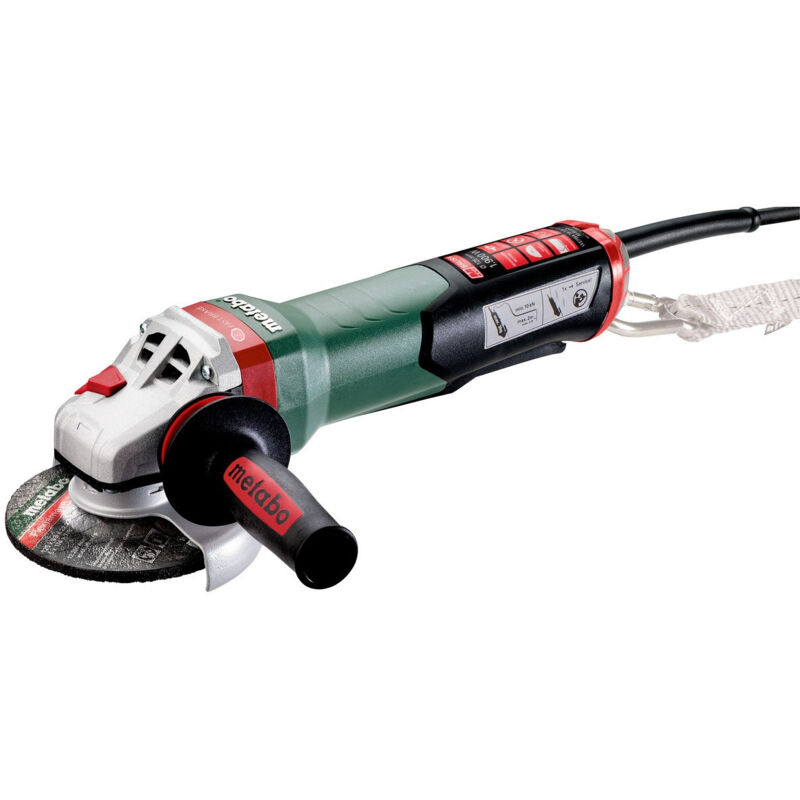 foto del prodotto metabo smerigliatrice angolare wepba 19 125 q ds m brush 1900w d125mm
