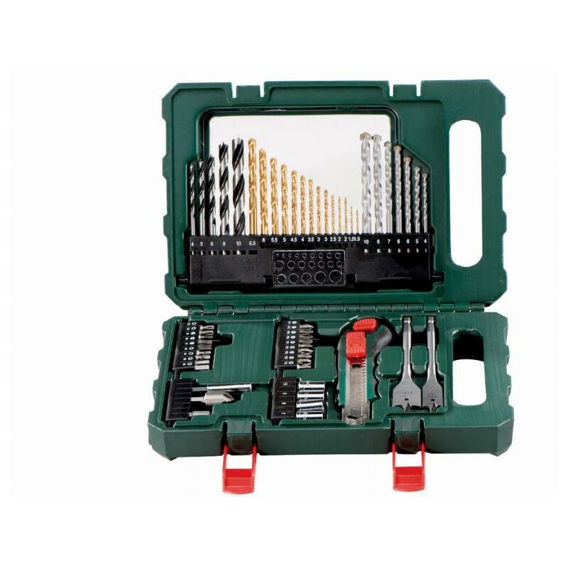 foto del prodotto metabo sp set di punte trapano accessori 55 pezzi 626707000