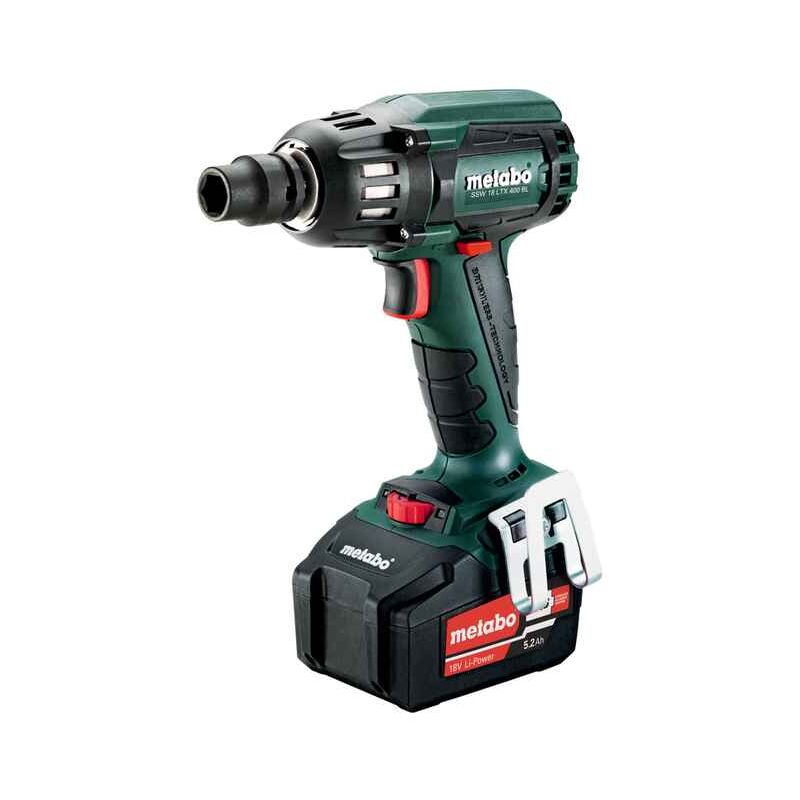 foto del prodotto metabo ssw 18 ltx 400 bl 1 2 2150 rpm 400 nm nero, verde 14 v