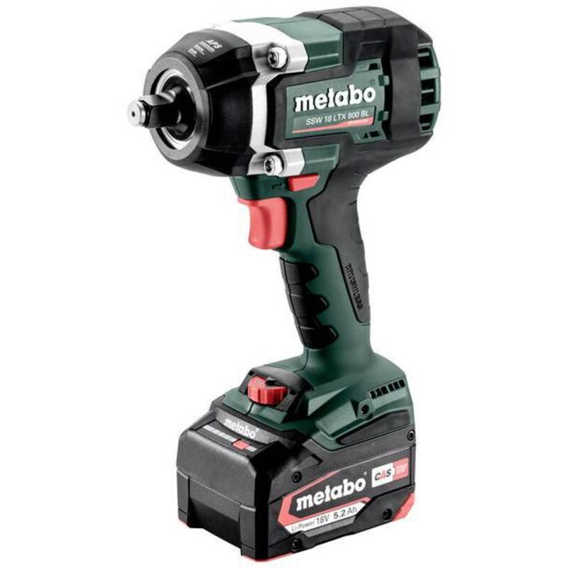 foto del prodotto metabo ssw 18 ltx 800 bl 602403650 avvitatore a percussione a batteria 800 nm 18 v quantit di batterie ricaricabili in