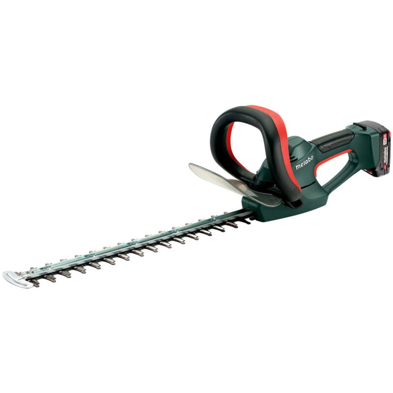 foto del prodotto metabo tagliasiepi a batteria ahs 18 45 v 600466860 1x batteria 2,0 ah caricatore in scatola