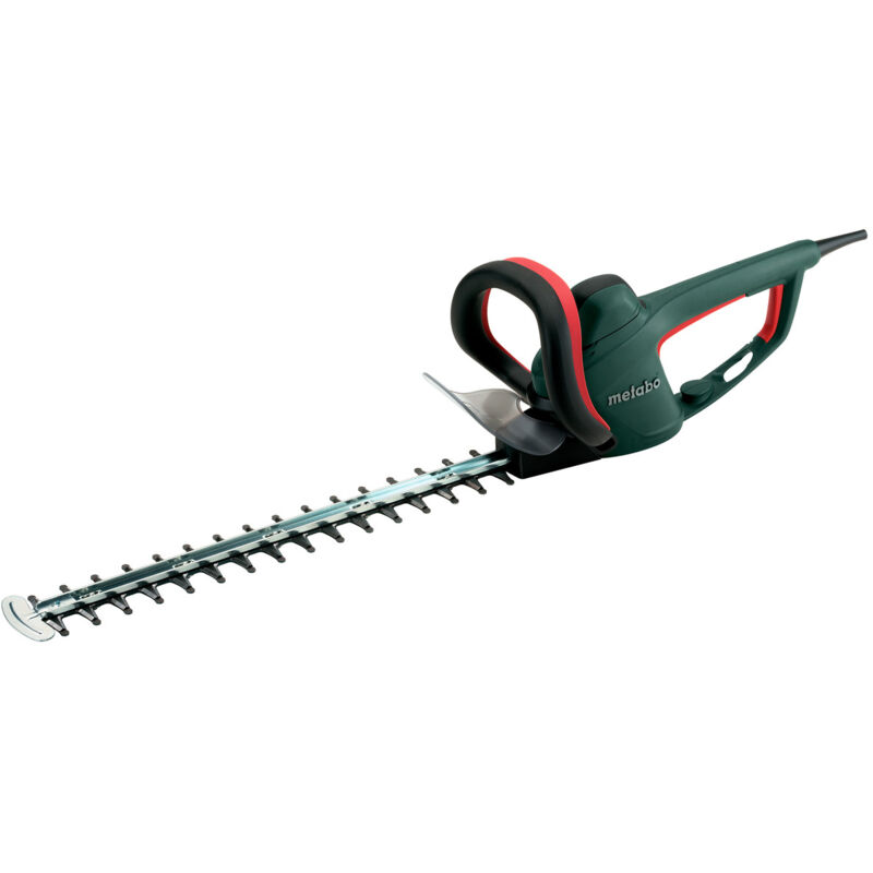 foto del prodotto metabo tagliasiepi hs 8755 608755000 con 560 watt nella confezione