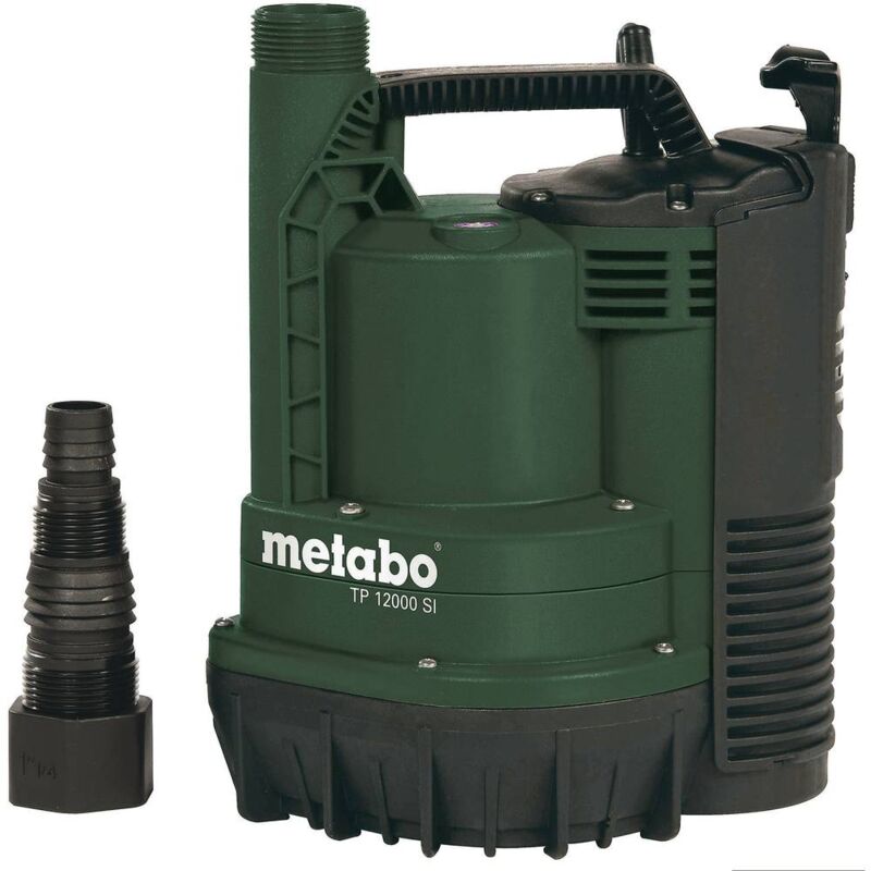 foto del prodotto metabo tp 12000 si 251200009 pompa ad immersione per pozzi 11700 l h 9 m